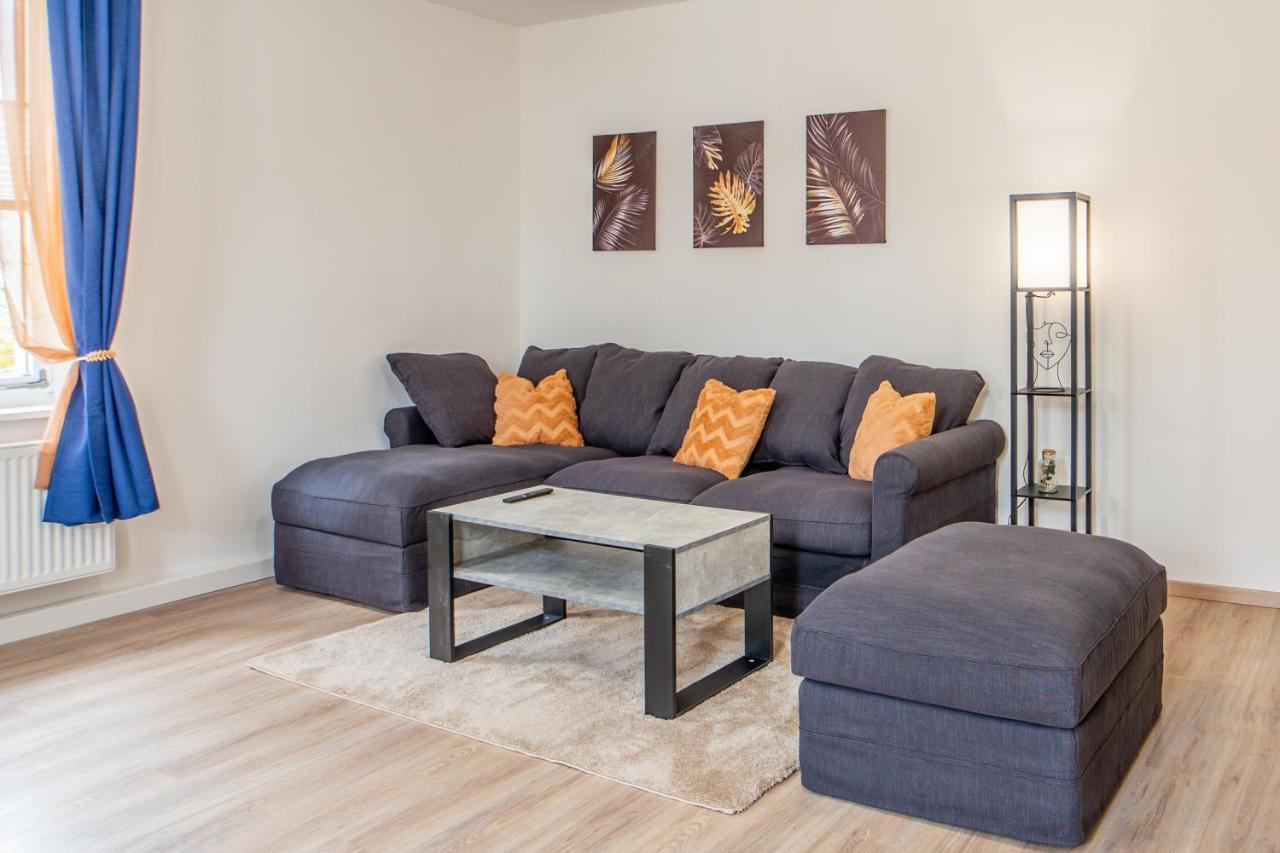 Grosse 3-Zimmer Wohnung - Zentral-Coburg - Kostenloser Parkplatz 외부 사진